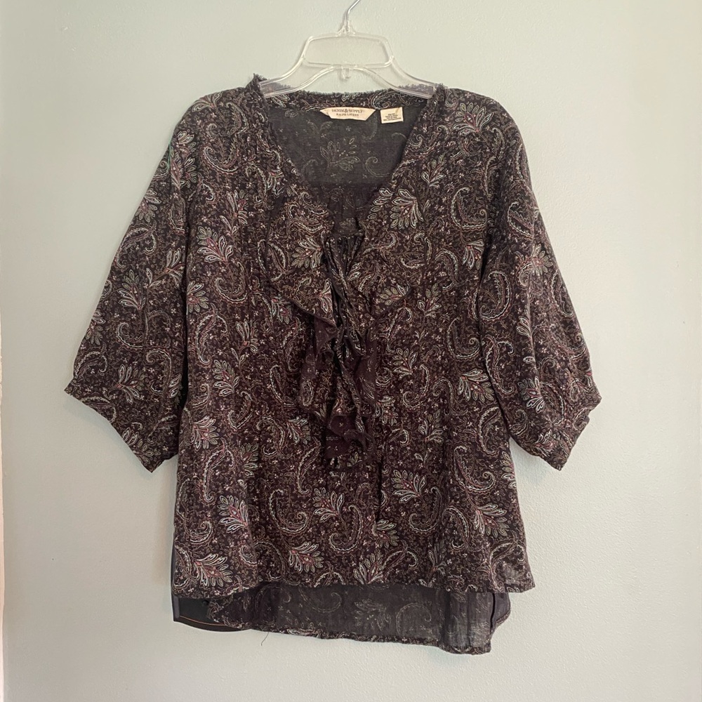 Vintage Ralph Lauren blouse.